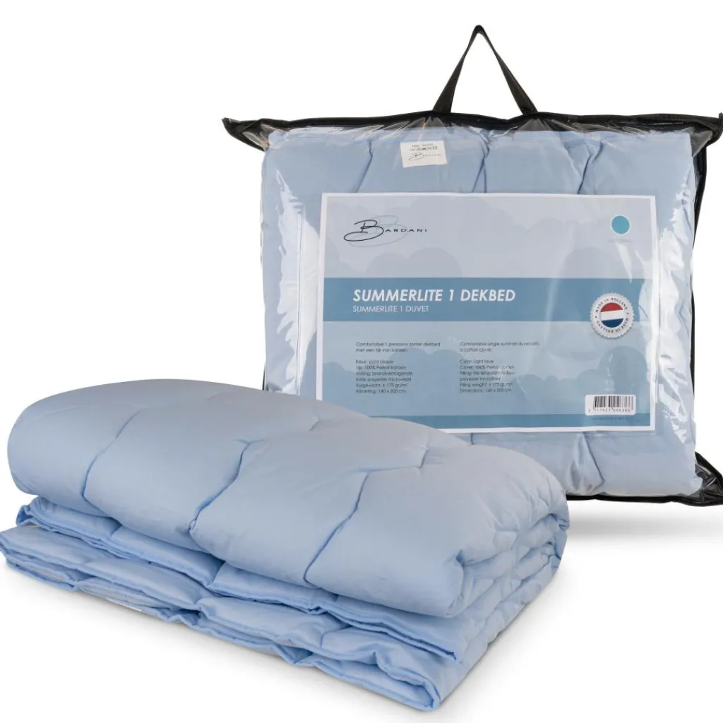 Beddengoed-Bardani Summerlite 1 dekbed light blue 140 x 200