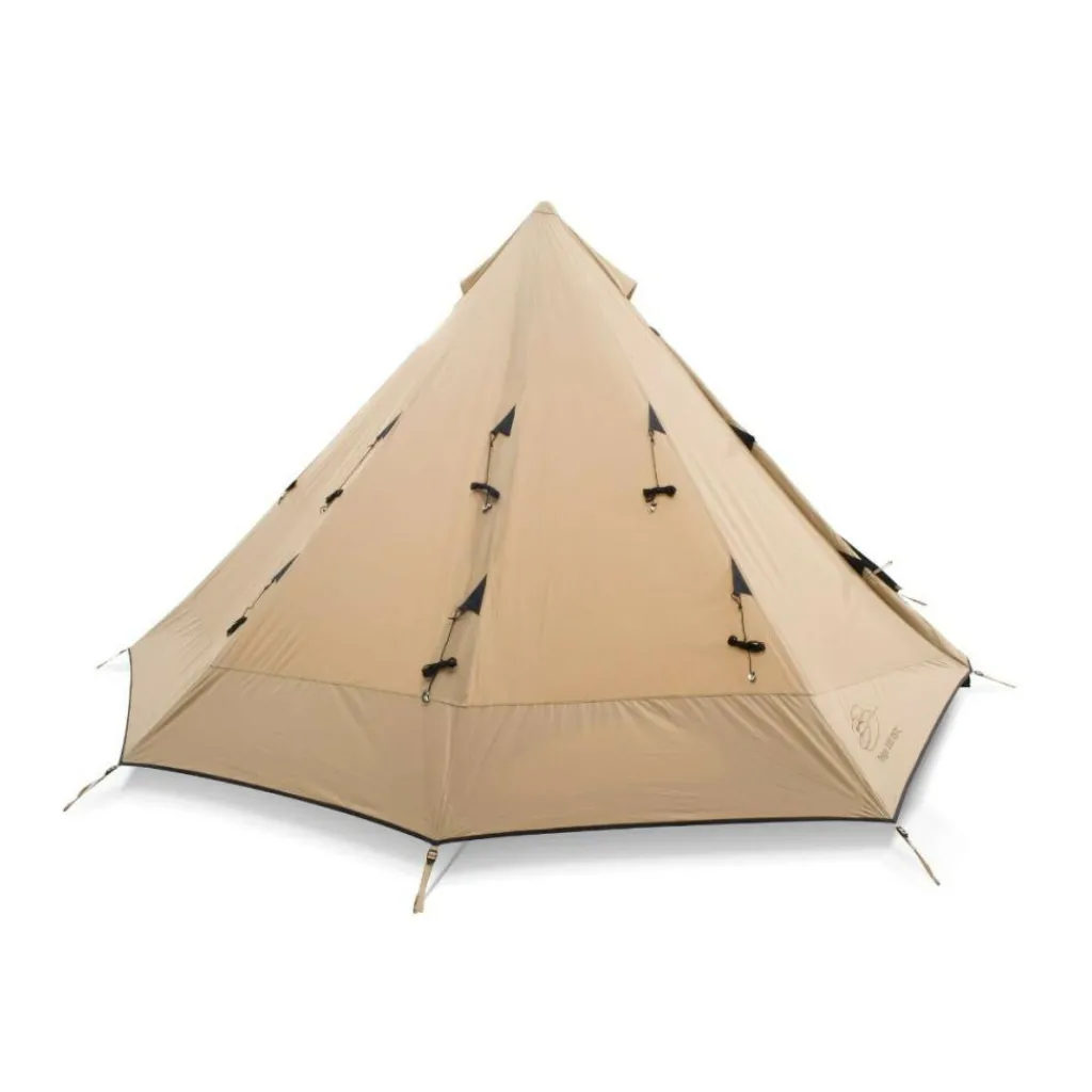 Bardani Taiga 320 RSTC piramidetent beige< 4-Persoons Tent|Tunneltenten