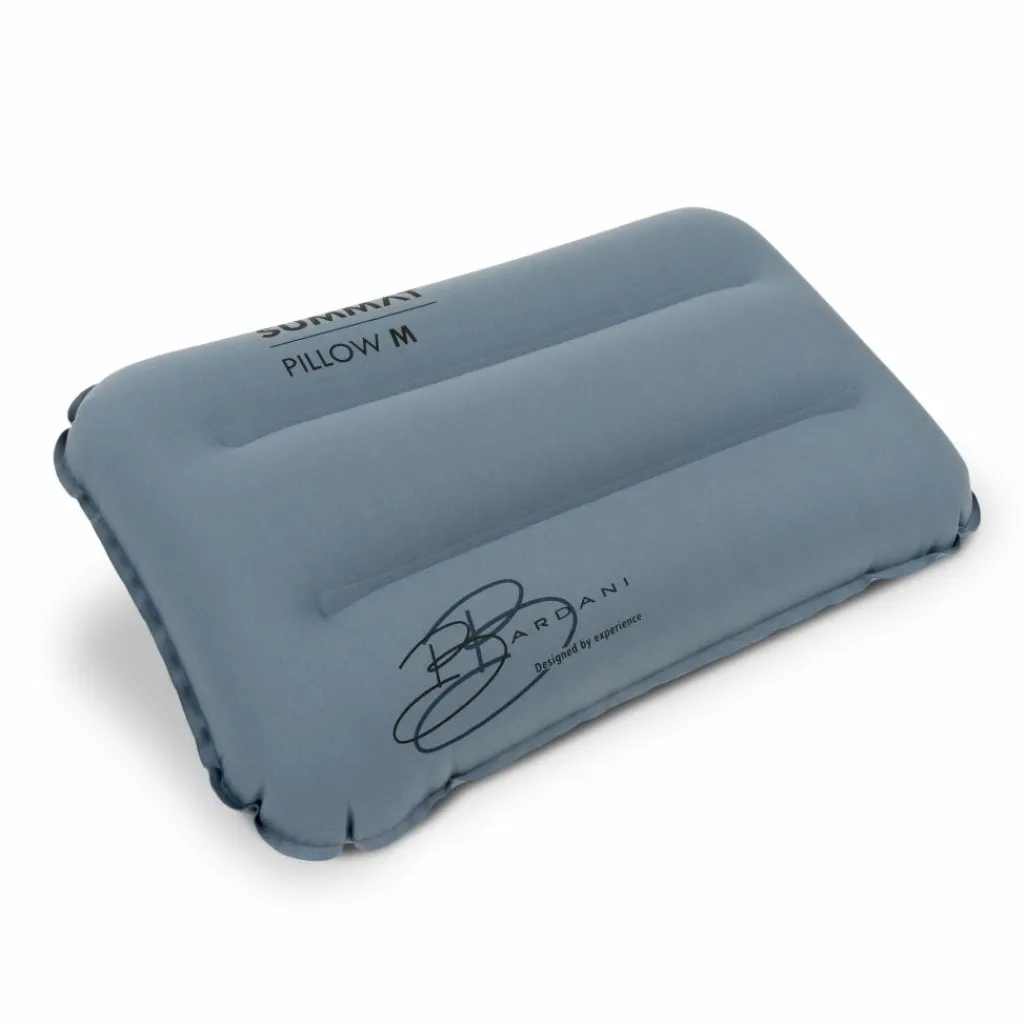Reiskussens-Bardani The Summat Pillow M opblaasbaar kussen tanzanite blue