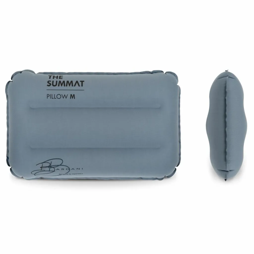 Reiskussens-Bardani The Summat Pillow M opblaasbaar kussen tanzanite blue