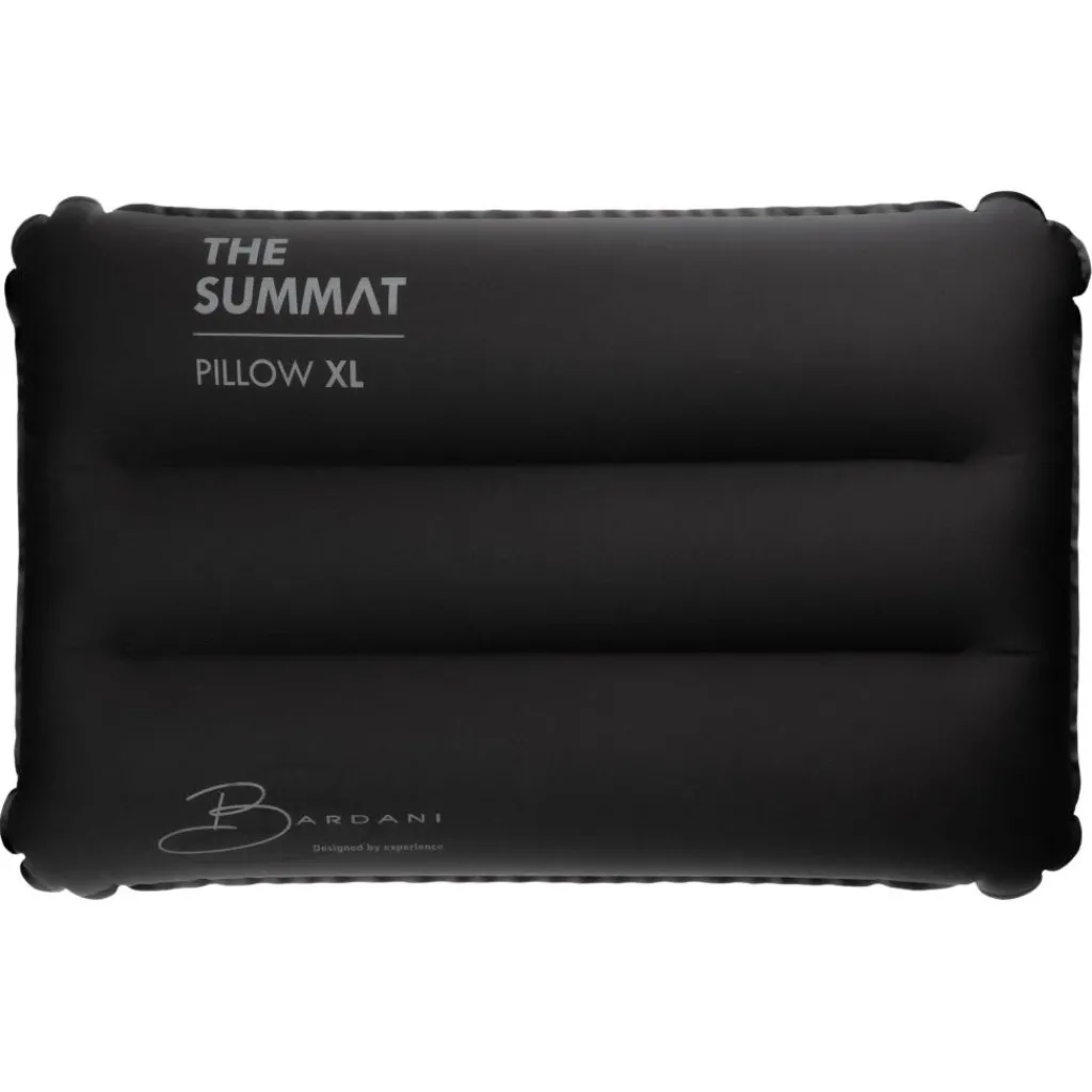 Bardani The Summat Pillow XL opblaasbaar kussen smaragd black< Reiskussens