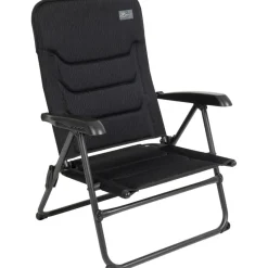 Campingstoelen-Bardani Toscane 3D Comfort campingstoel zebra black
