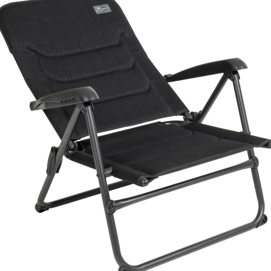 Campingstoelen-Bardani Toscane 3D Comfort campingstoel zebra black