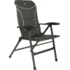 Campingstoelen-Bardani Tripoli campingstoel black