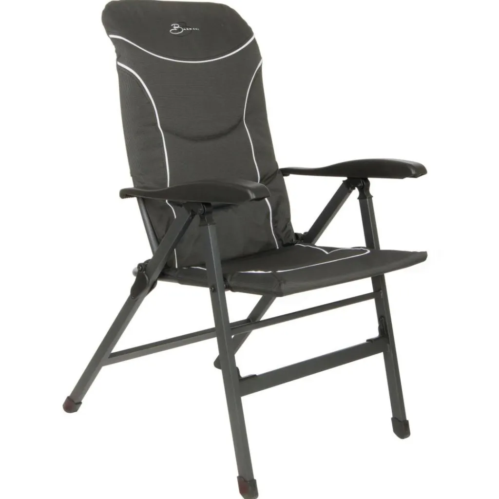 Campingstoelen-Bardani Tripoli campingstoel black