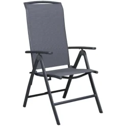 Tuinsets-Bardani Varesse 240 x 108 cm Capri 6 tuinset antraciet