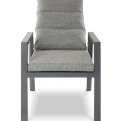 Tuinsets-Bardani Varesse 240 x 108 cm Impera 6 tuinset antraciet