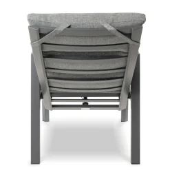 Tuinsets-Bardani Varesse 240 x 108 cm Impera 6 tuinset antraciet