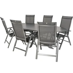 Bardani Varesse 240 x 180 cm Legato 6 tuinset antraciet< Tuinsets