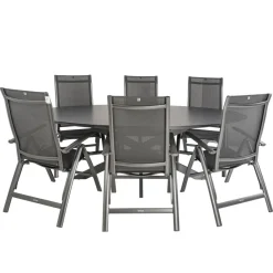 Bardani Varesse 240 x 180 cm Legato 6 tuinset antraciet< Tuinsets