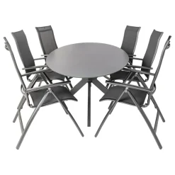 Bardani Varesse 240 x 180 cm Legato 6 tuinset antraciet< Tuinsets