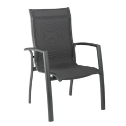 Bardani Varesse 240 x 108 cm Legato stapelbaar 6 tuinset  antraciet< Tuinsets