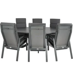 Tuinsets-Bardani Varesse Quinta 240 x 108 cm tuinset 7-delig