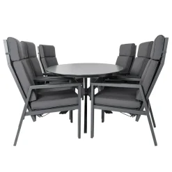 Tuinsets-Bardani Varesse Quinta 240 x 108 cm tuinset 7-delig