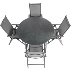 Bardani Verdi Aruba ø 130 cm tuinset 5-delig< Tuinsets