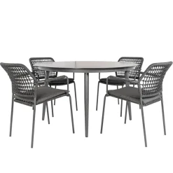 Bardani Verdi Barista ø 130 cm tuinset 5-delig< Tuinsets