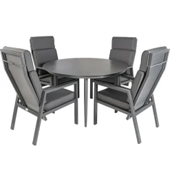 Bardani Verdi Quinta ø 130 cm tuinset 5-delig< Tuinsets