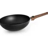 Bardani Wajan Deluxe wokpan met afneembare steel ø 28 cm< Pannen