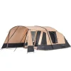 Tunneltenten|Koepeltenten-Bardani Wave Prestige 350 DeLuxe RSTC tunneltent beige