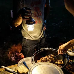 Verlichting|Verlichting Oplaadbaar-Barebones Beacon lantaarn bronze