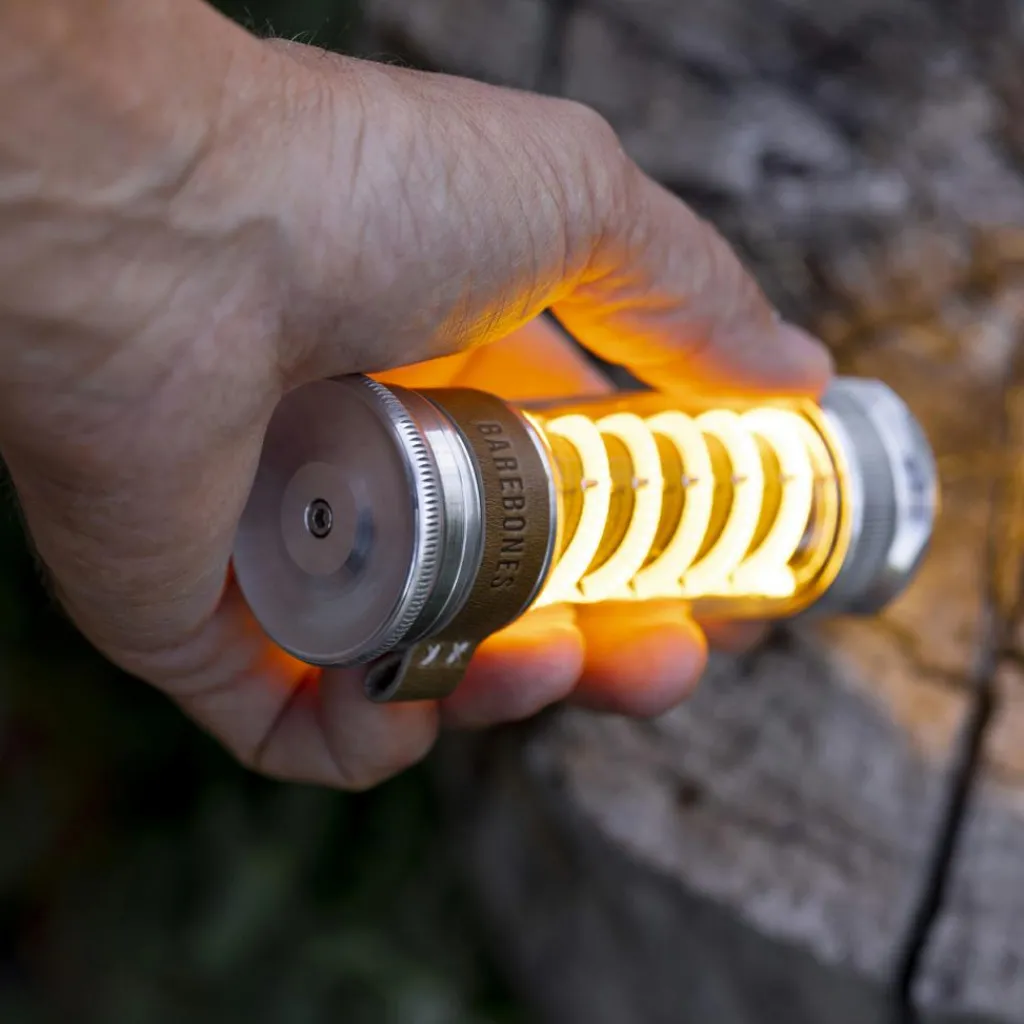 Verlichting|Verlichting Oplaadbaar-Barebones Edison Light Stick lantaarn aluminium