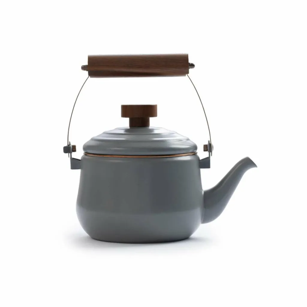 Fluitketels-Barebones Emaille ketel 1,5 liter stone grey