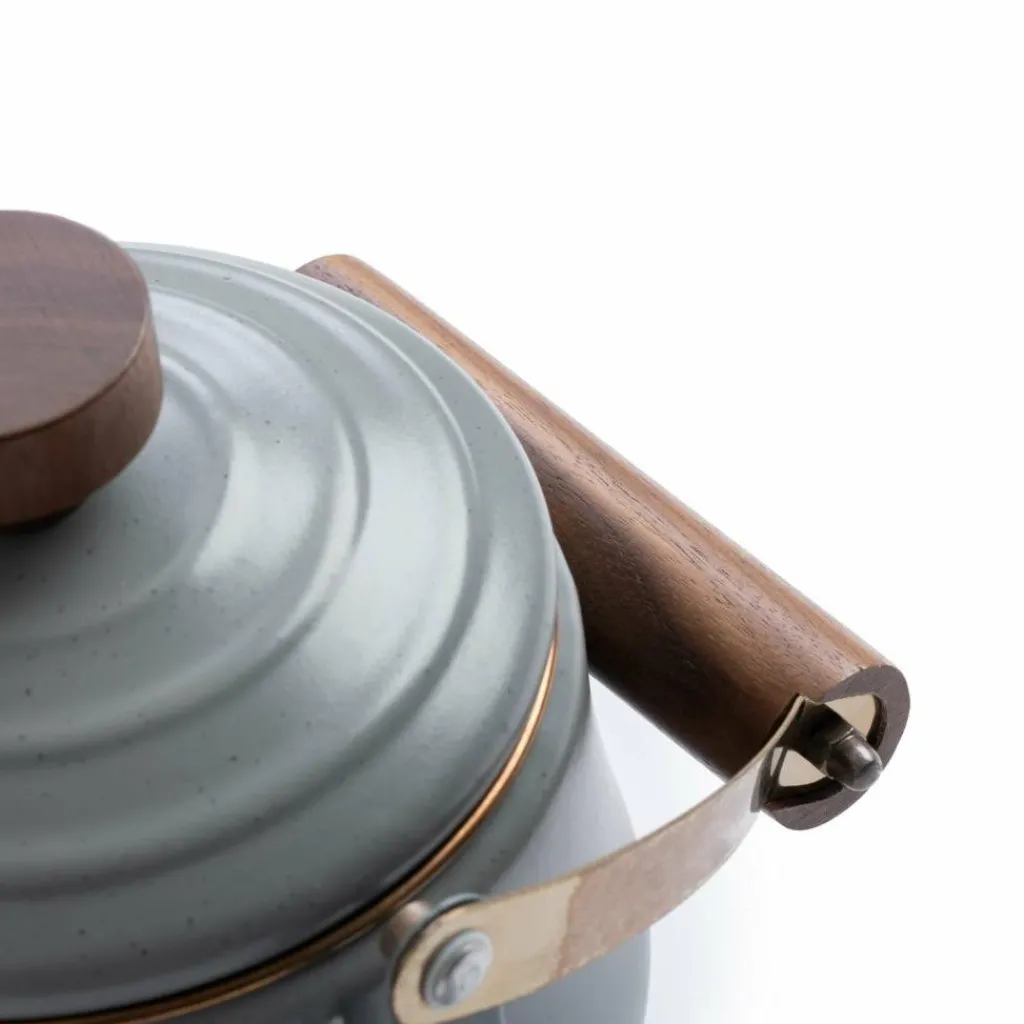 Fluitketels-Barebones Emaille ketel 1,5 liter stone grey