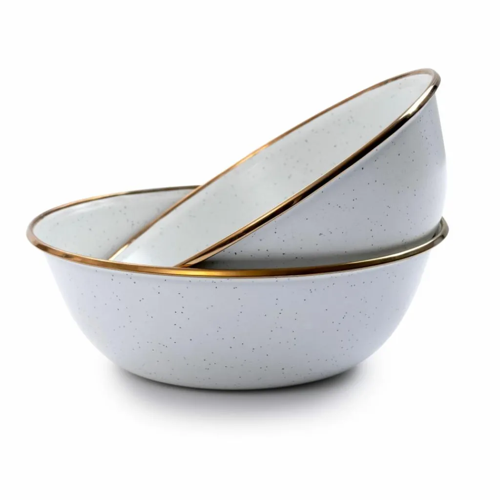 Schalen-Barebones Emaille schaal eggshell 2-pack