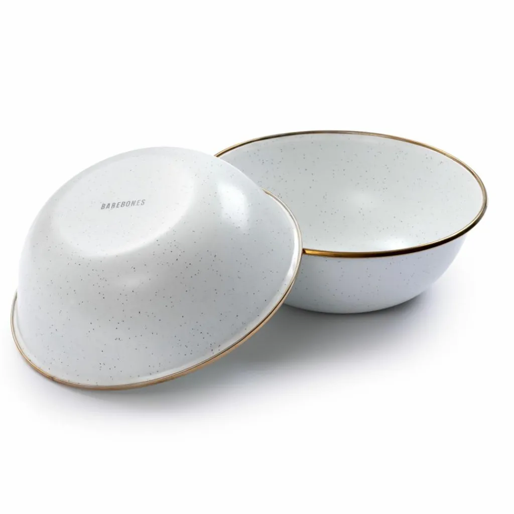 Schalen-Barebones Emaille schaal eggshell 2-pack