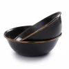 Barebones Emaille schaal charcoal 2-pack< Schalen