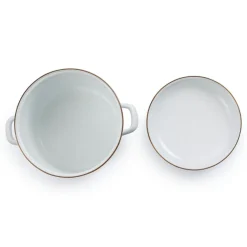 Barebones Emaille soeppan ø 260 mm egg shell< Pannen