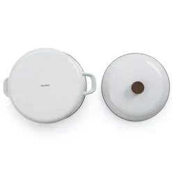 Barebones Emaille soeppan ø 260 mm egg shell< Pannen