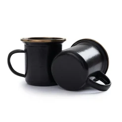 Barebones Espresso mok 148 ml charcoal 2-pack< Glazen & Bekers