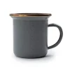 Glazen & Bekers-Barebones Espresso mok 148 ml slate grey 2-pack