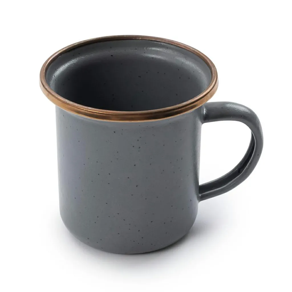 Glazen & Bekers-Barebones Espresso mok 148 ml slate grey 2-pack