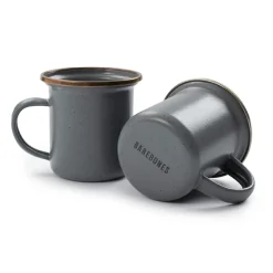 Glazen & Bekers-Barebones Espresso mok 148 ml slate grey 2-pack