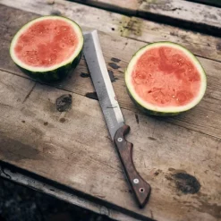 Multitools & Zakmessen-Barebones Japanese Nata mes met holster