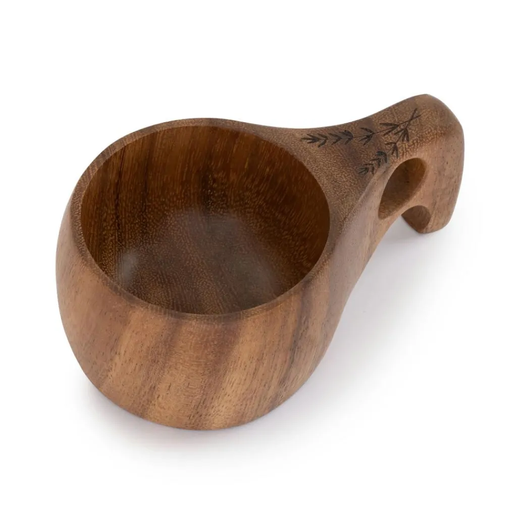 Barebones Kuksa mok 235 ml wood< Glazen & Bekers