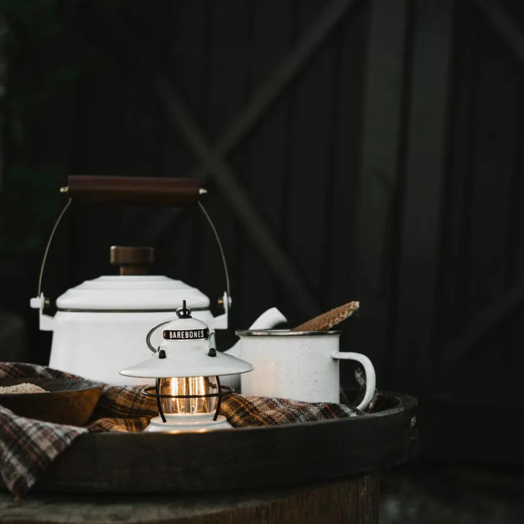 Verlichting|Verlichting Oplaadbaar-Barebones Mini Edison lantaarn vintage white