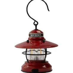 Barebones Mini Edison lantaarn red< Verlichting|Verlichting Oplaadbaar