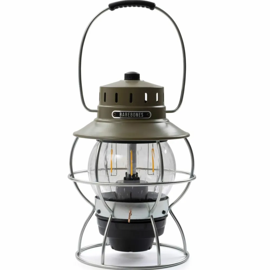 Barebones Railroad lantaarn olive< Verlichting|Verlichting Oplaadbaar