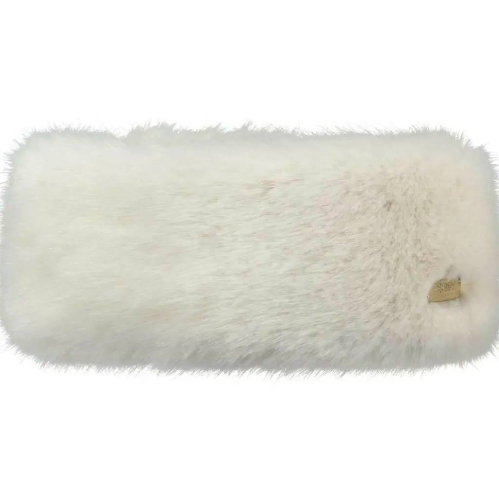Barts Fur hoofdband dames white< Mutsen|Wintersport