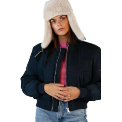 Mutsen|Wintersport-Barts Hawka Bomber muts dames cream