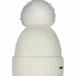 Mutsen|Wintersport-Barts Kenzie muts dames cream