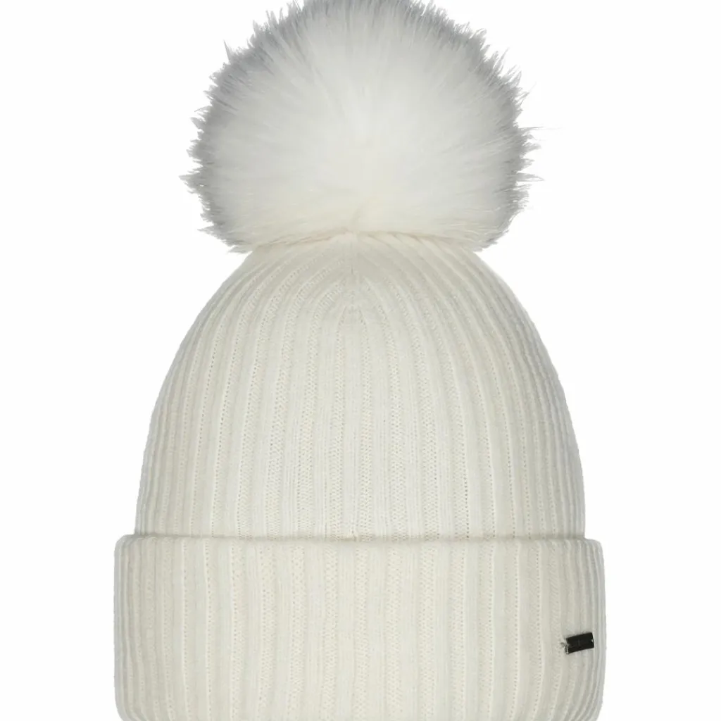 Mutsen|Wintersport-Barts Kenzie muts dames cream