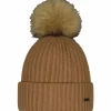Mutsen|Wintersport-Barts Kenzie muts dames light brown