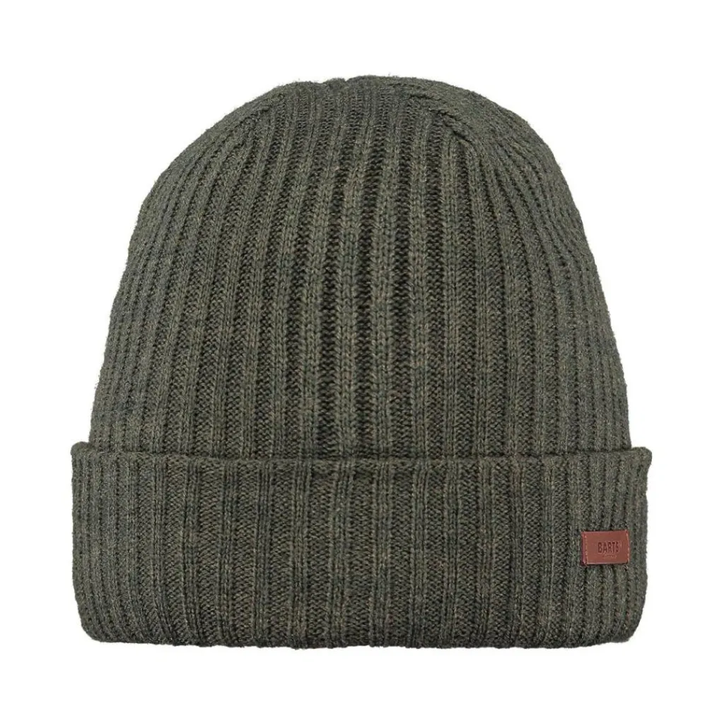 Mutsen|Wintersport-Barts Wilbert Turnup muts heren army