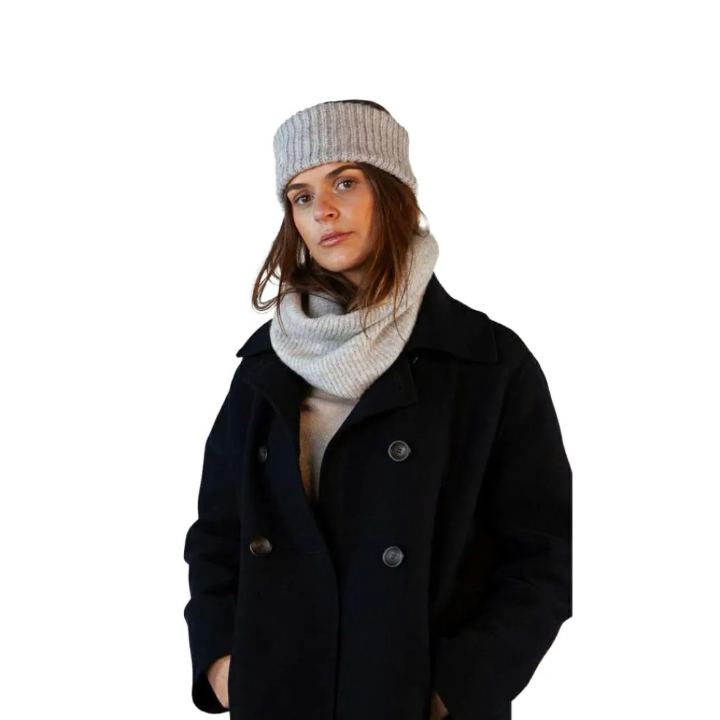 Barts Zias hoofdband dames heather grey< Mutsen|Wintersport