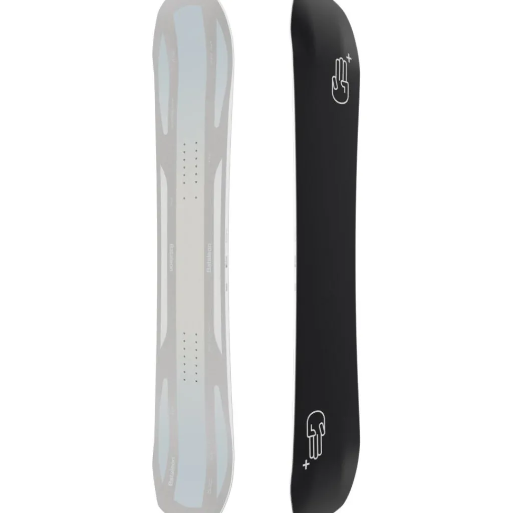 Bataleon Push Up+ 25 - 26 snowboard dames white black< Snowboards|Wintersport