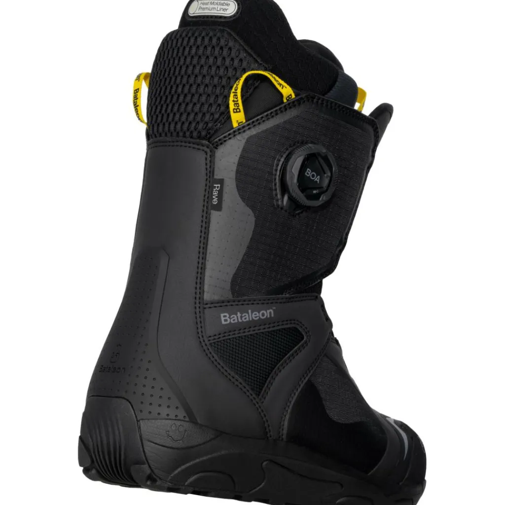 Snowboardschoenen|Wintersport-Bataleon Rave Double BOA snowboardschoenen heren black